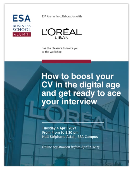 invitation rencontre entreprise LOREAL